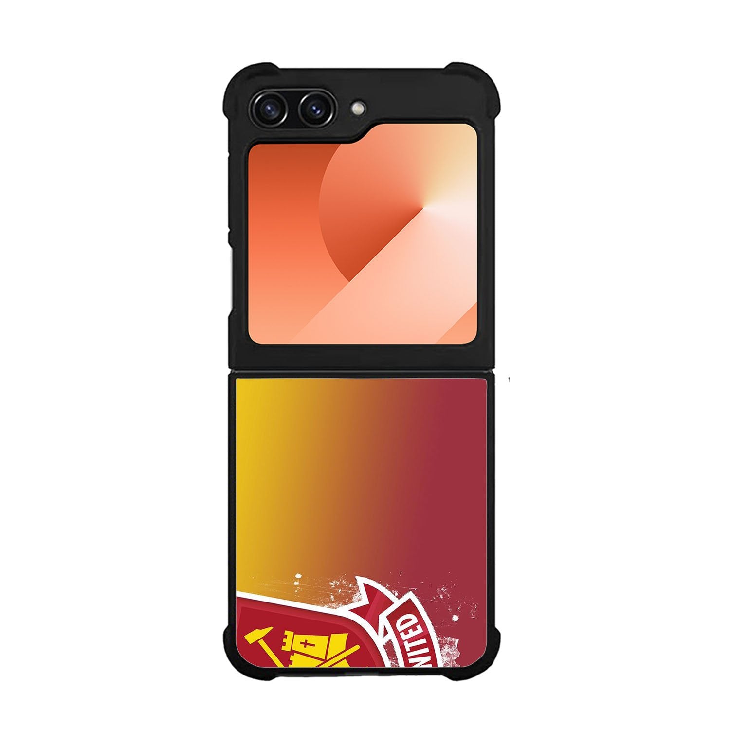 West Ham UTD Soccer Red Yellow Logo Case Samsung Galaxy Z Flip 6 5G BC0010