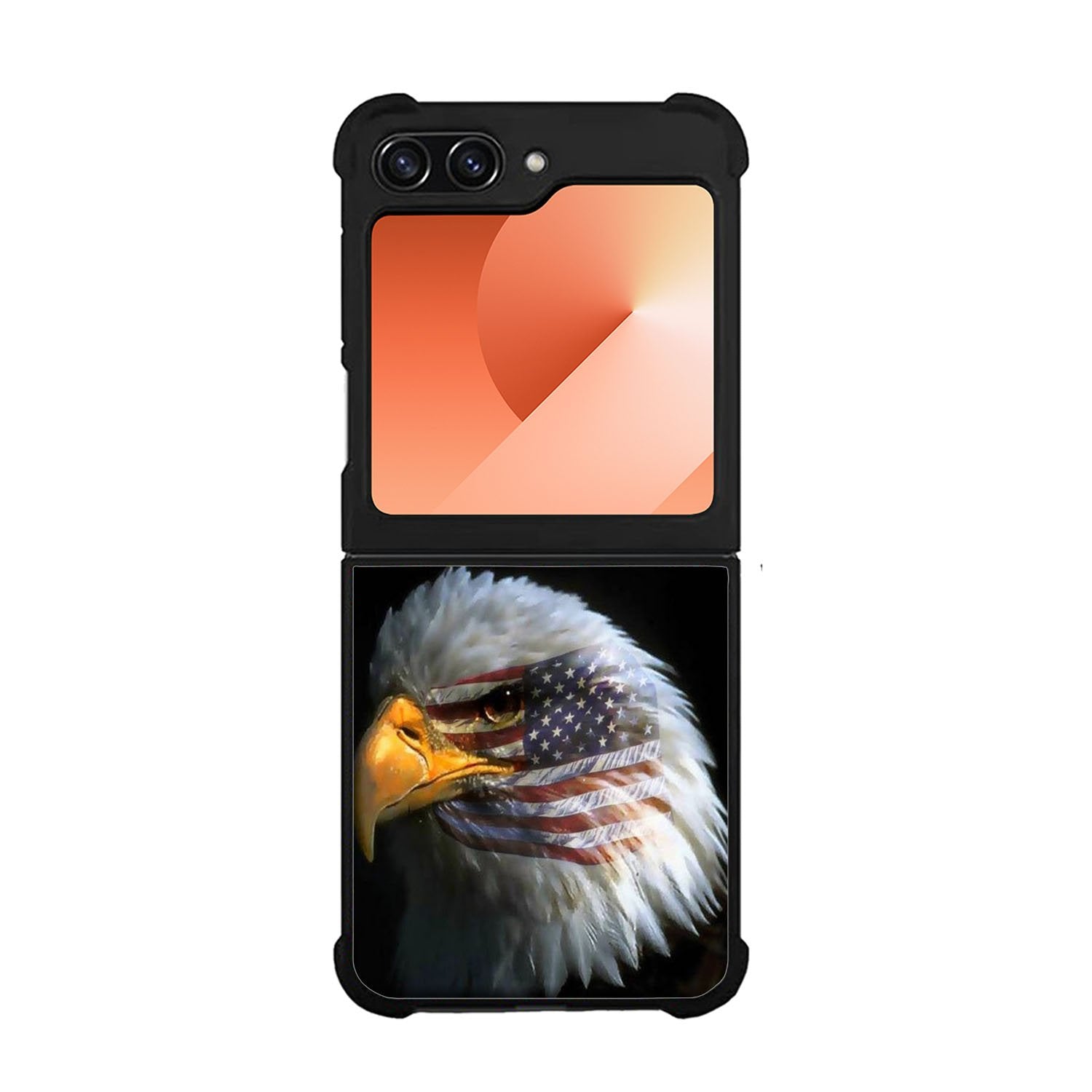 American Flag Eagle Country Case Samsung Galaxy Z Flip 6 5G BC0075