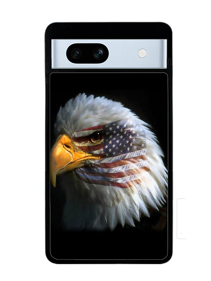 American Flag Eagle Country Google Pixel 7A Case