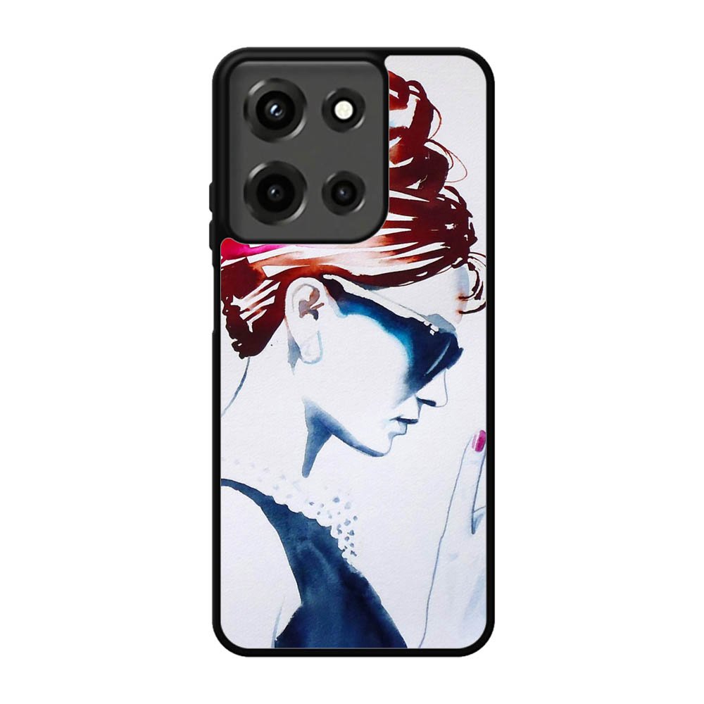 Audrey Hepburn Art Artist Motorola Moto G 5G 2025 Case BC0077