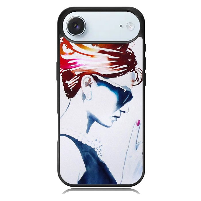 Audrey Hepburn Art Artist iPhone 17 Air Case BC0077