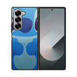 Blue Stich Cartoon Case Samsung Galaxy Z Fold 6 5G BC0082