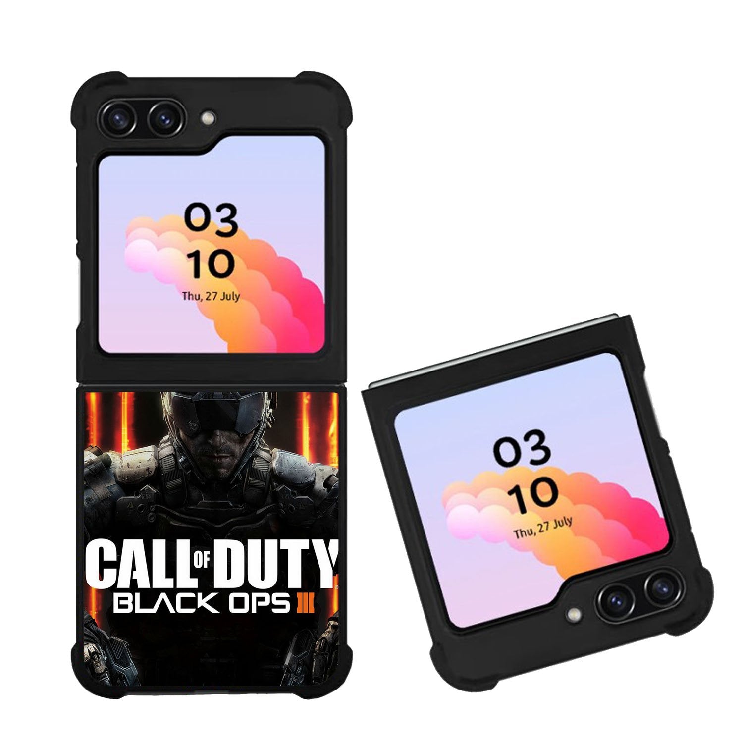Call Of Duty Black Ops Games TheTittle Case Samsung Galaxy Z Flip 5 5G BC0067
