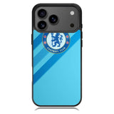 Chelsea Blue Stripe Soccer Sport iPhone 17 Pro Max Case BC0069