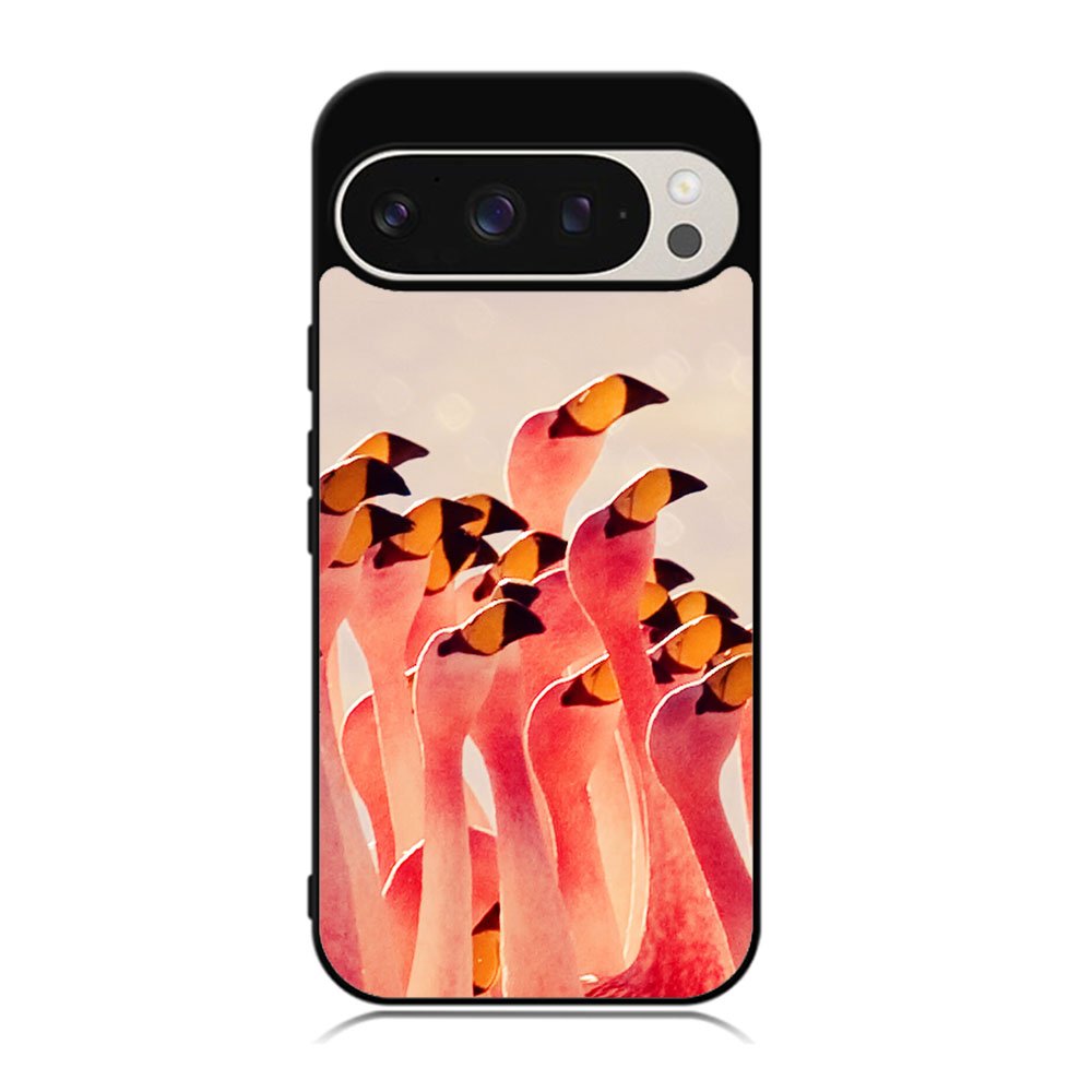 Flamingos Partying Pattern Case Google Pixel 9 Pro XL BC0054