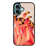 Flamingos Partying Pattern Case iPhone 16 Plus BC0054