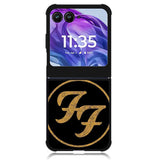 Foo Fighters Band Logo Gold Motorola Moto Razr 2024 , Moto Razr 50 Case