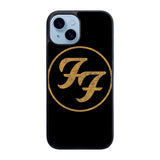 Foo Fighters Band Logo Gold Case iPhone 15 Plus BC0055