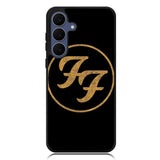 Foo Fighters Band Logo Gold Samsung Galaxy S25 FE Case BC0055