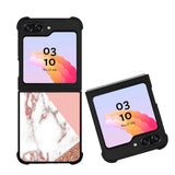Mix Pink Marble and Gold Case Samsung Galaxy Z Flip 5 5G BC0026