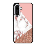 Mix Pink Marble and Gold Samsung Galaxy A56 Case BC0026