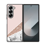 Pink Marble Glitter Case Samsung Galaxy Z Fold 6 5G BC0017