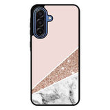Pink Marble Glitter Samsung Galaxy A17 5G Case BC0017