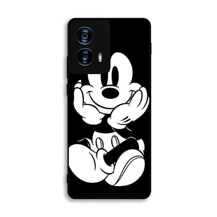 Black Mickey Mouse Motorola Moto G Power 5G 2024 Case FE0652