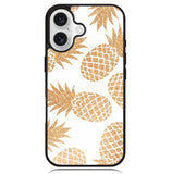 Gold Pineapple Case iPhone 16 BC0034