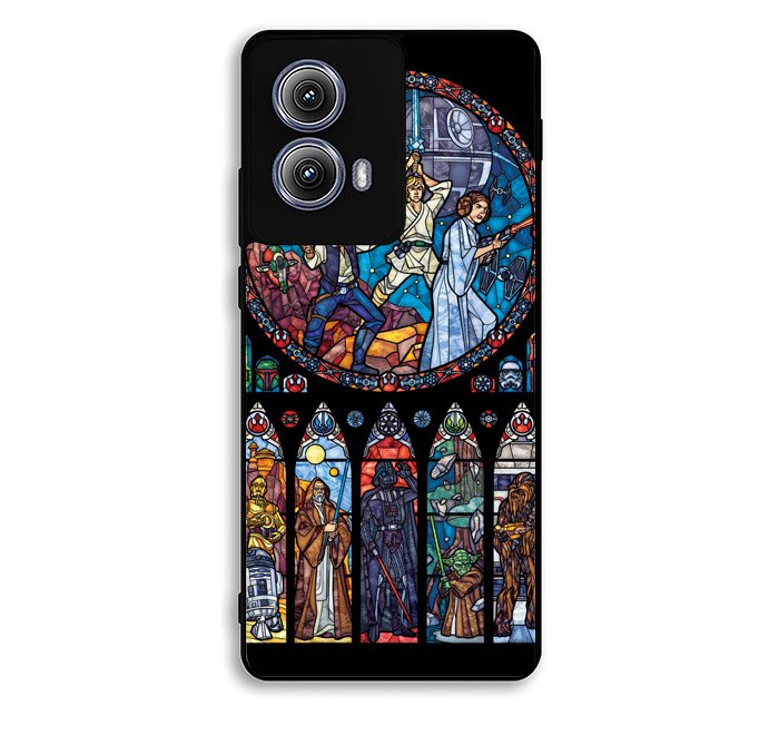 Star Wars Stained Glass Motorola Moto Edge 2024 Case FE4136