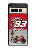 Marc Marquez 93 MotoGP Google Pixel 7 Pro Case