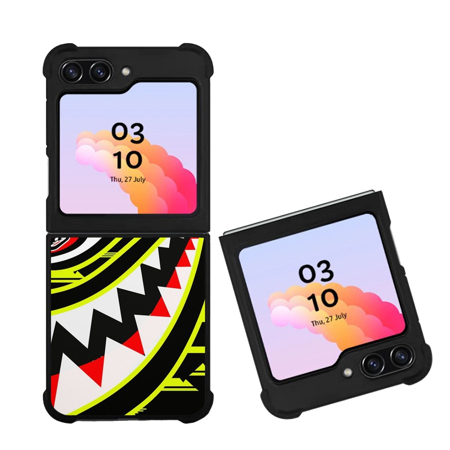 Troy Lee Designs P51 Hivis Yellow Case Samsung Galaxy Z Flip 5 5G BC0005