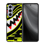 Troy Lee Designs P51 Hivis Yellow Case Samsung Galaxy z Fold 5 5G BC0005