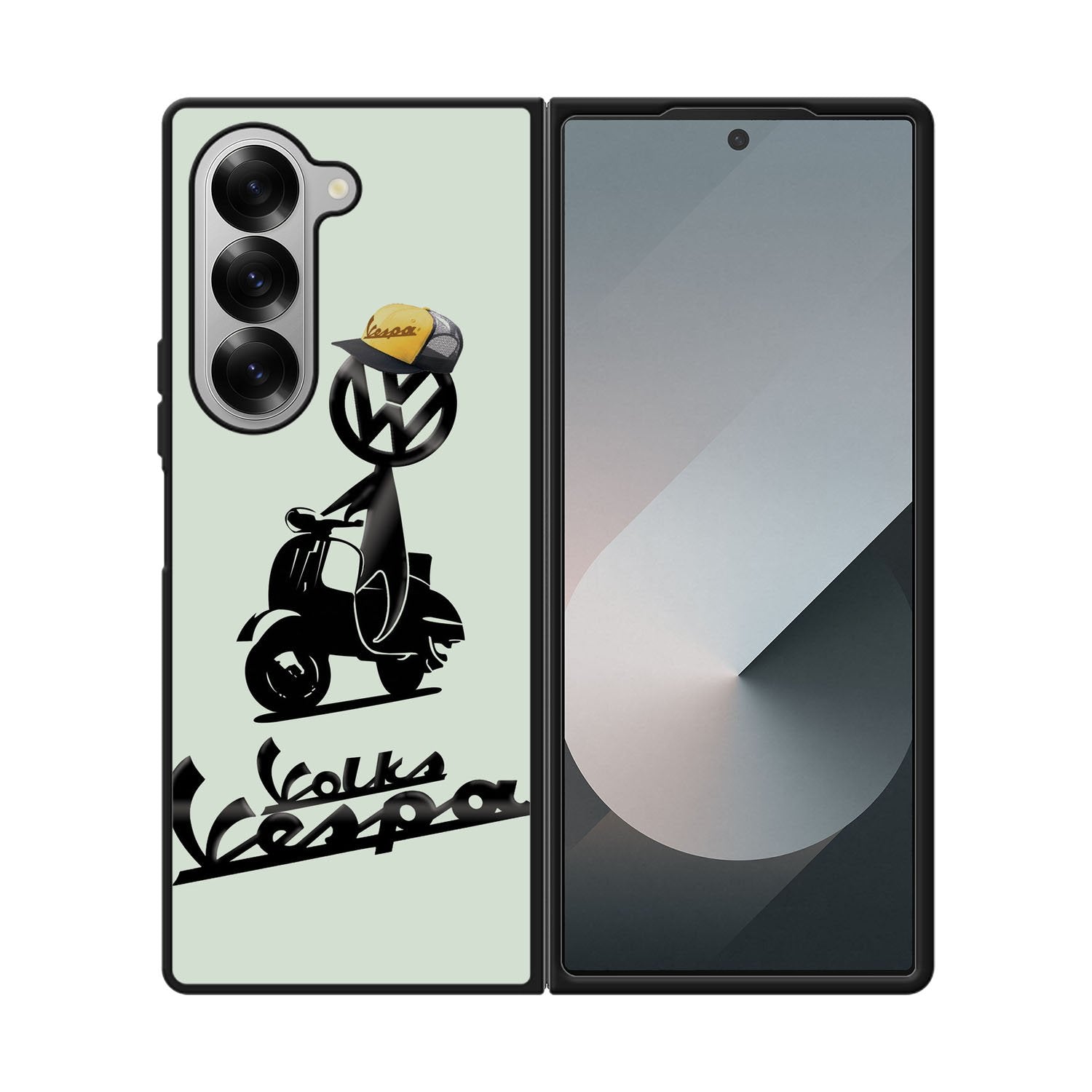 Volks Vespa Logo Case Samsung Galaxy Z Fold 6 5G BC0009