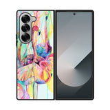 Pink Flamingo Watercolor Case Samsung Galaxy Z Fold 6 5G BC0016