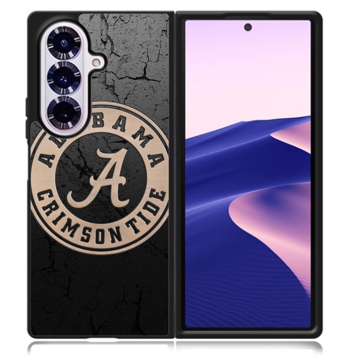 Alabama Crimson Crack Samsung Galaxy Z Fold 7 5G Case BC0073