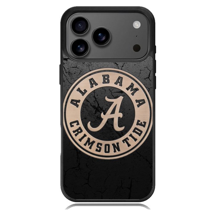 Alabama Crimson Crack iPhone 17 Pro Max Case BC0073