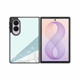 Glitter Marble Blue Samsung Galaxy Z Fold 8 Case BC0033