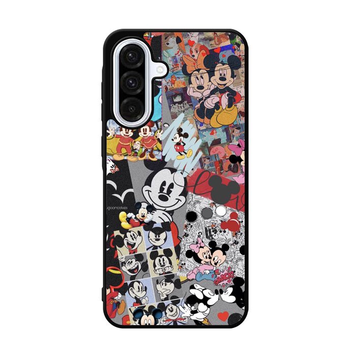 Mickey And Minnie Mouse Samsung Galaxy A36 Case FE2131