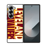 Cleveland Cavaliers Text Logo Case Samsung Galaxy Z Fold 6 5G BC1608