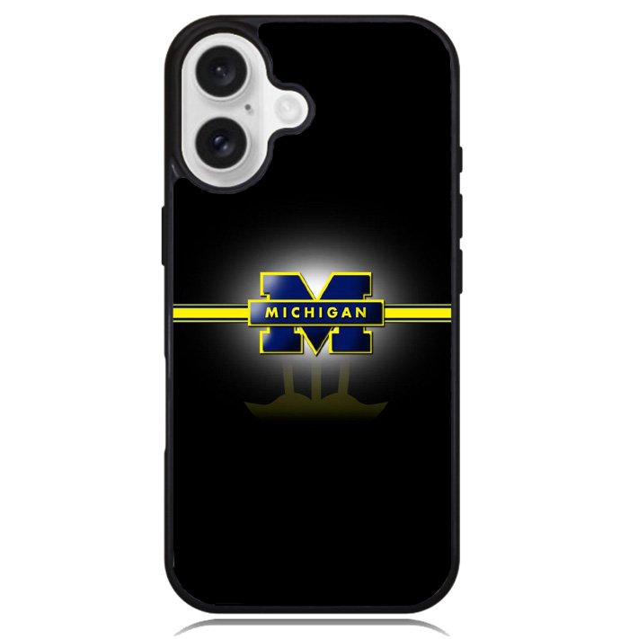 Michigan Logo Case iPhone 16 BC2939