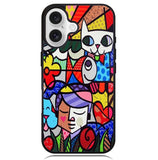ARTWORK ROMERO BRITTO GARDEN Case iPhone 16 BC3061
