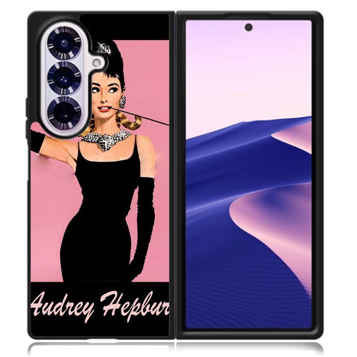 Audrey Hepburn Breakfast at Tiffanys Samsung Galaxy Z Fold 7 5G Case BC3067