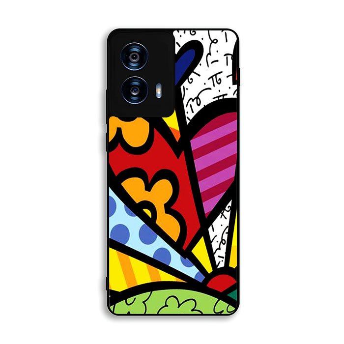 Romero Britto Pop Art Love Motorola Moto G Power 5G 2024 Case BC2989