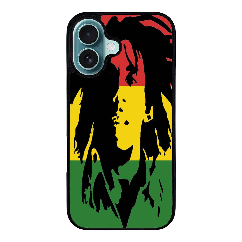 REGGAE LEGEND BOB MARLEY RASTA Case iPhone 16 Plus BC2985