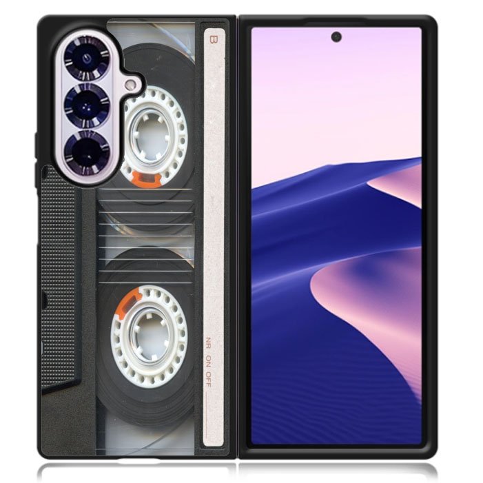 RETRO CASSETTE TAPE Samsung Galaxy Z Fold 7 5G Case BC2987