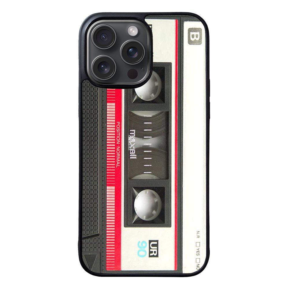 RETRO CASSETTE TAPE MAXELL MIX Case iPhone 15 Pro BC2986