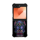 SUGAR SKULL CROW HONEY BIRD FLOWER Case Samsung Galaxy Z Flip 6 5G BC2995