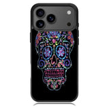SUGAR SKULL CROW HONEY BIRD FLOWER iPhone 17 Pro Case BC2995
