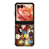 Peanuts In Background Wood Art Motorola Moto Razr 2025/2024 , Moto Razr 60/50 Case BC2977