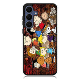 Peanuts In Background Wood Art Samsung Galaxy S25 FE Case BC2977