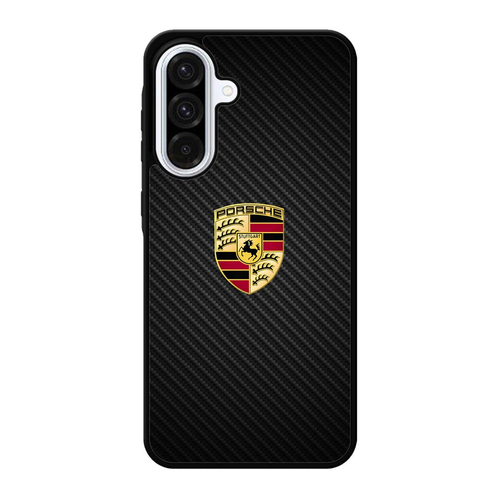 Porsche Logo Carbon Samsung Galaxy A56 Case FE4628