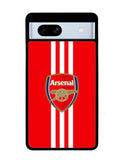 Arsenal Three Stripes Google Pixel 7A Case