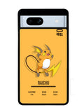 Pokemon Raichu Google Pixel 7A Case