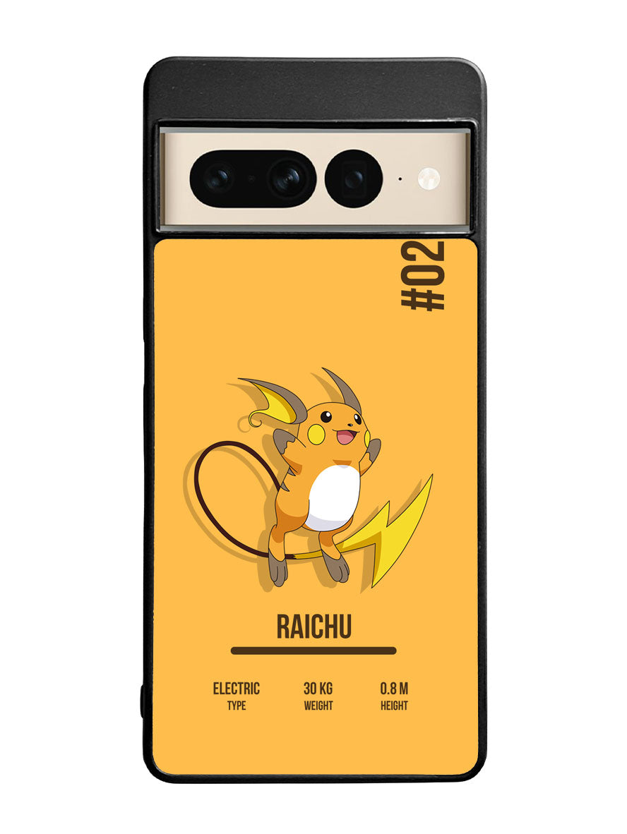 Pokemon Raichu Google Pixel 7 Pro Case