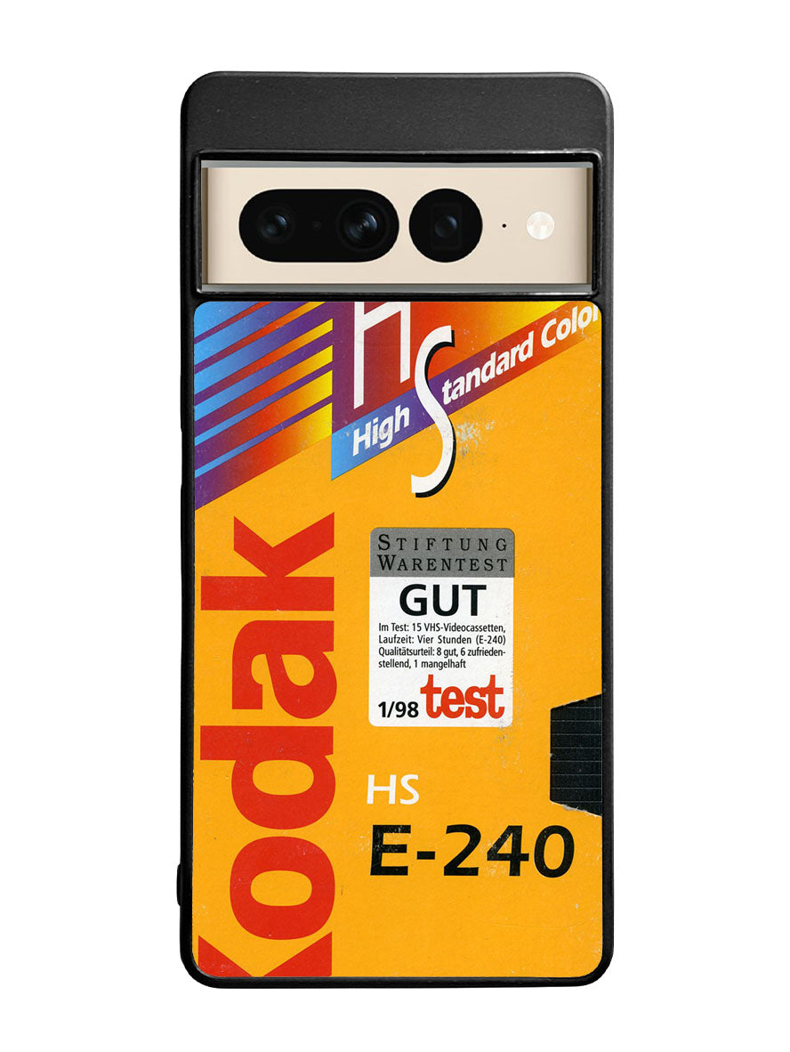 Retro Vhs Kodak Google Pixel 7 Pro Case