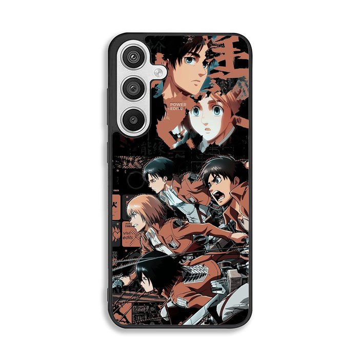 Eren Mikasa Attack On Titan Samsung Galaxy A26 Case FE3365