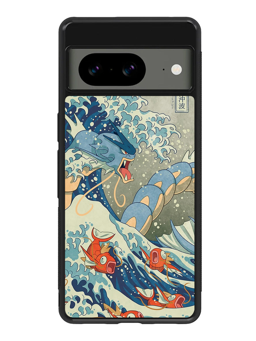 Pokemon Gyarados Kanagawa Google Pixel 8a Case