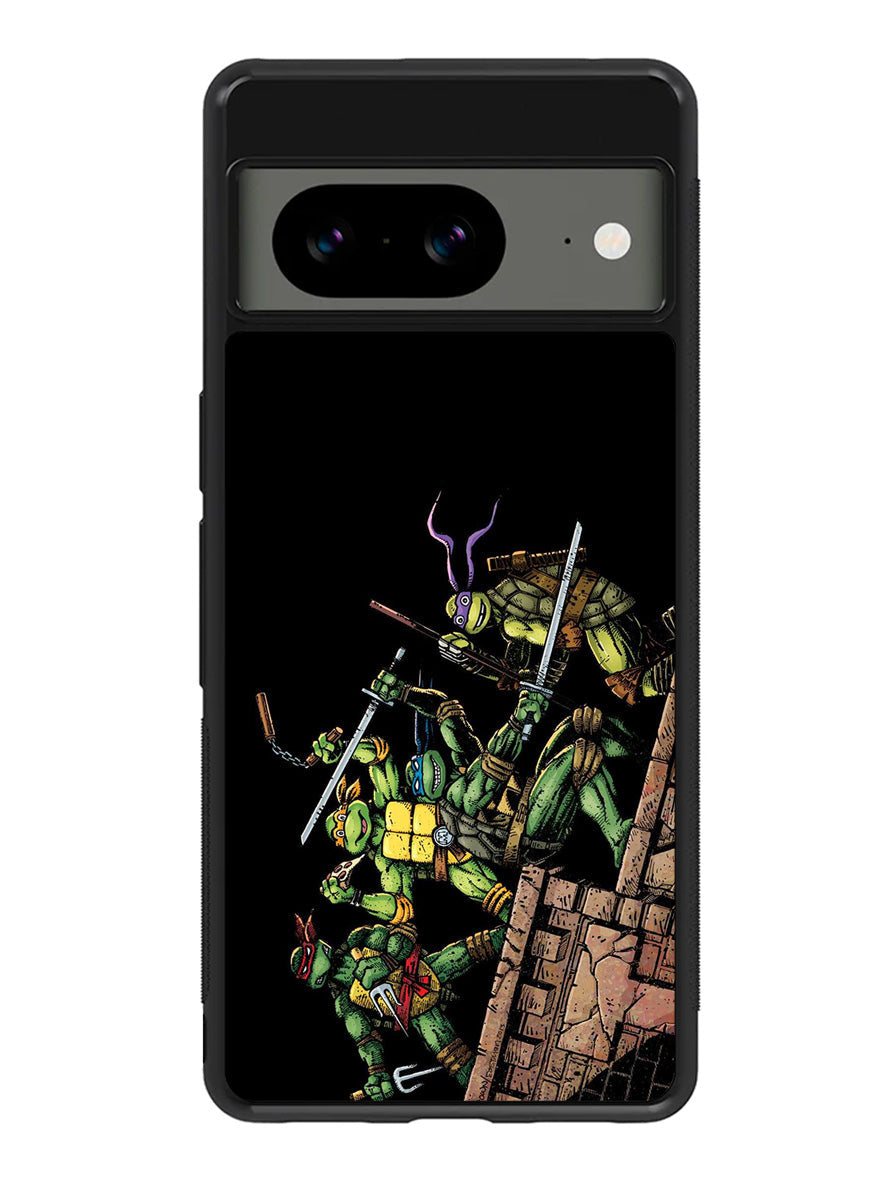 Teenage Mutant Ninja Turtles 4th Google Pixel 8a Case