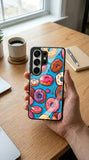 Donuts Sprinkle Protective Case Compatible with iPhone, Samsung & Google Pixel YW0082